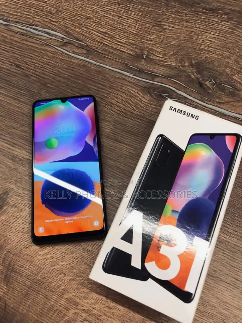 New Samsung Galaxy A31 64 GB Black
