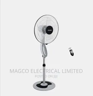 New Elbee Remote Standing Fan