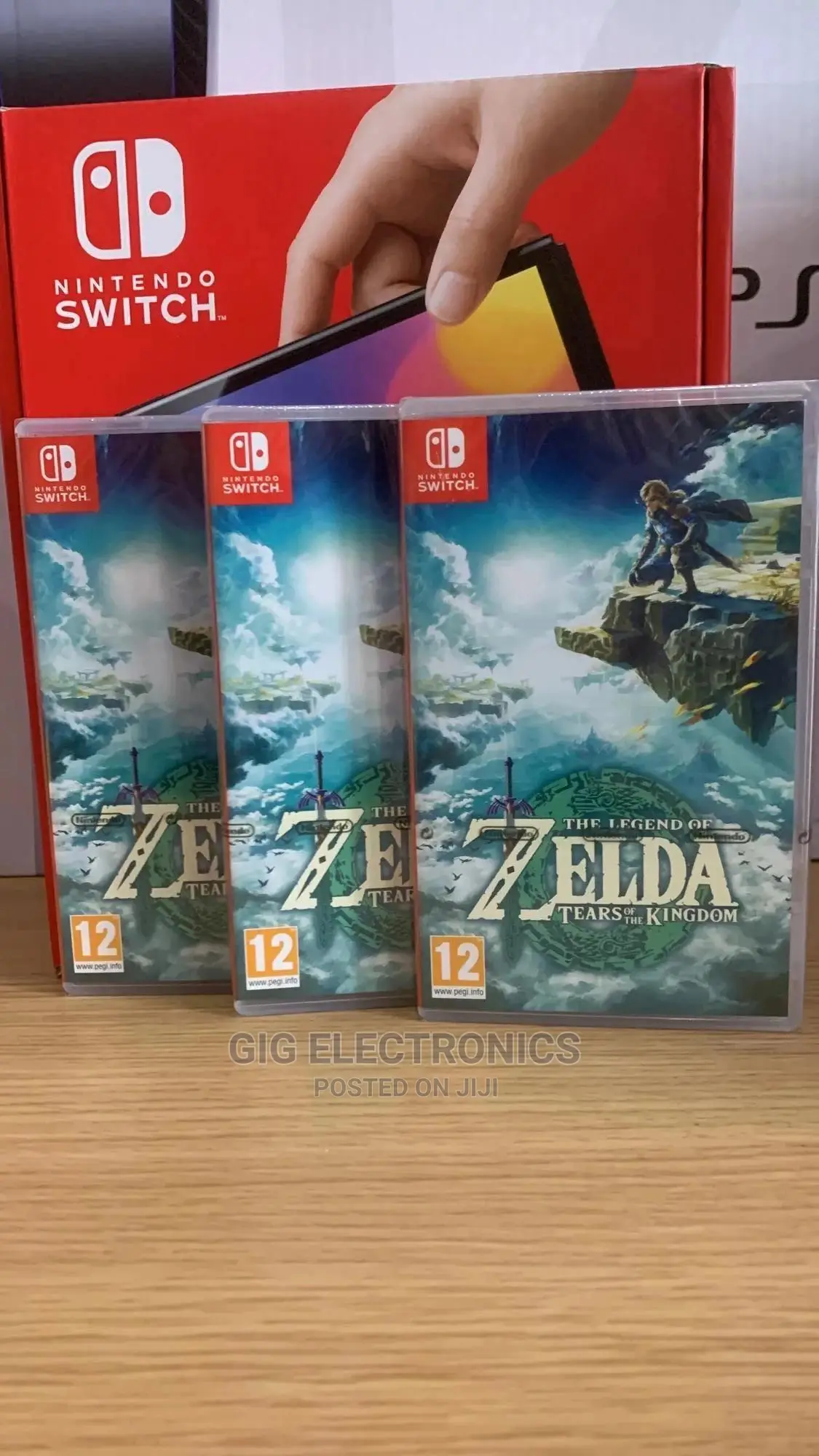 The Legend of Zelda Tears of the Kingdom in Tesano Video Games, Gig