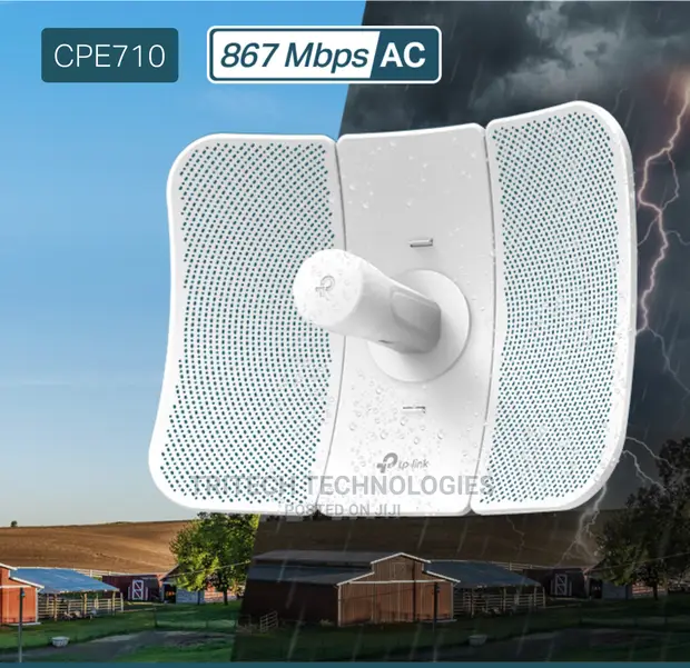 Tp-Link Cpe710 5ghz Ac 867mbps 23dbi Outdoor Cpe for sale