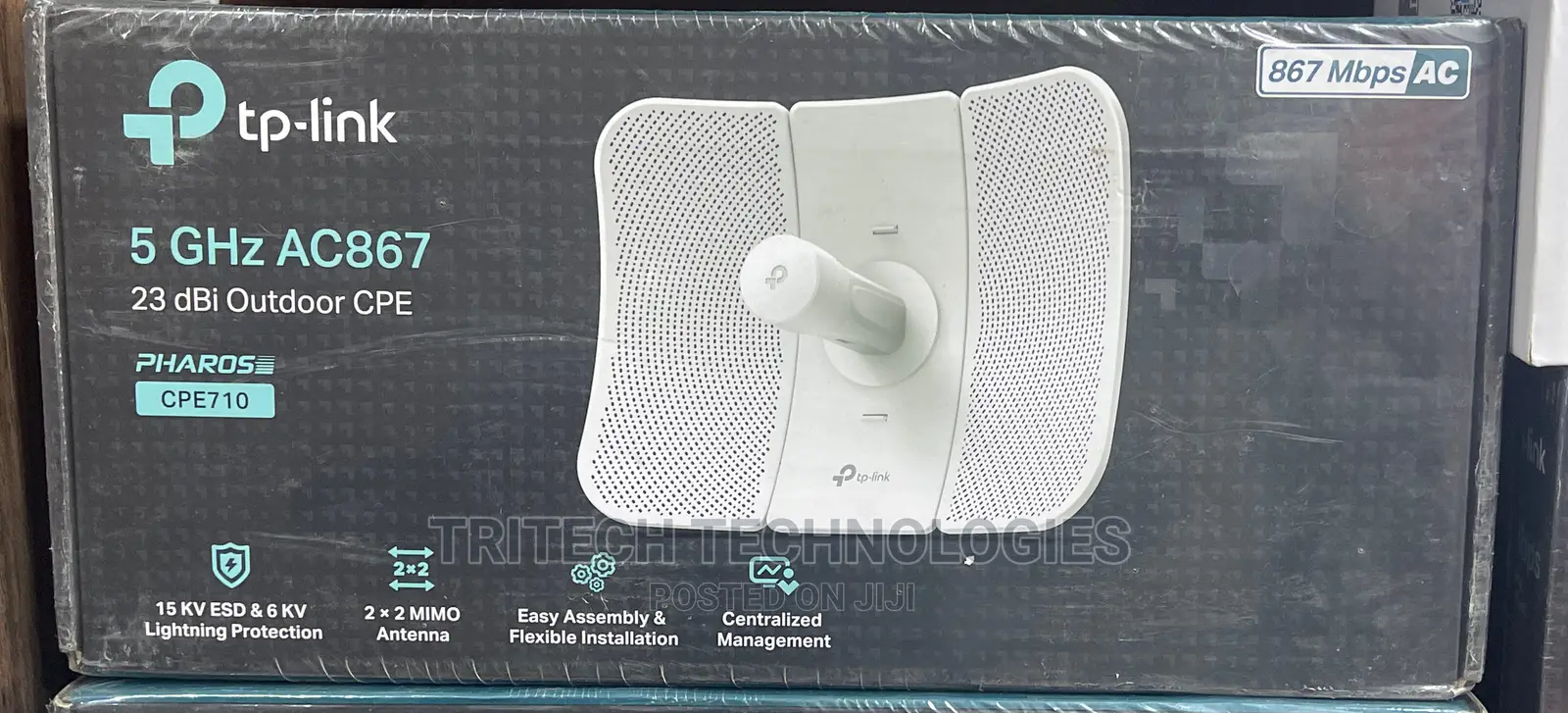 Tp-Link Cpe710 5ghz Ac 867mbps 23dbi Outdoor Cpe