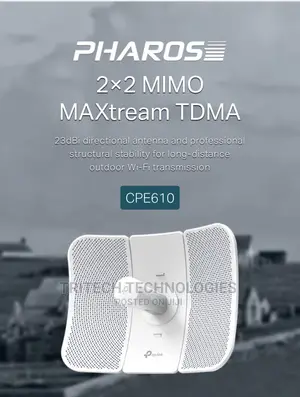 Tp-Link Cpe610 5ghz 300mbps 23dbi Outdoor Cpe