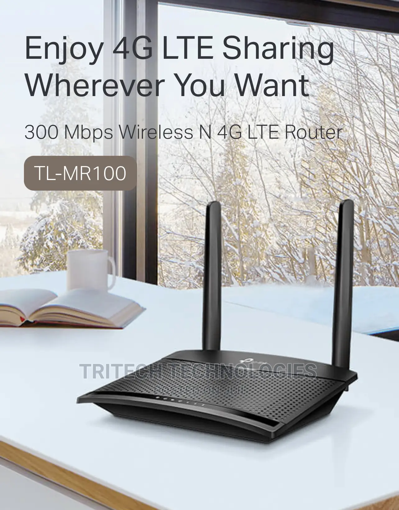 Tp-Link Tl-Mr100 300 MBPS Wireless N 4G LTE Router