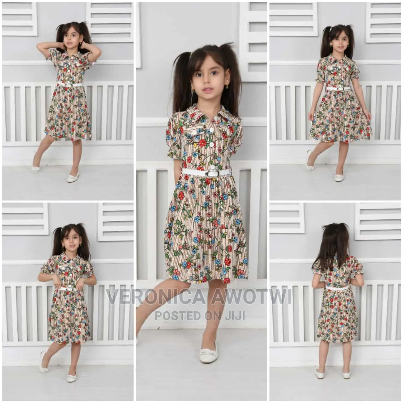 Flora Causal Wear With Belt