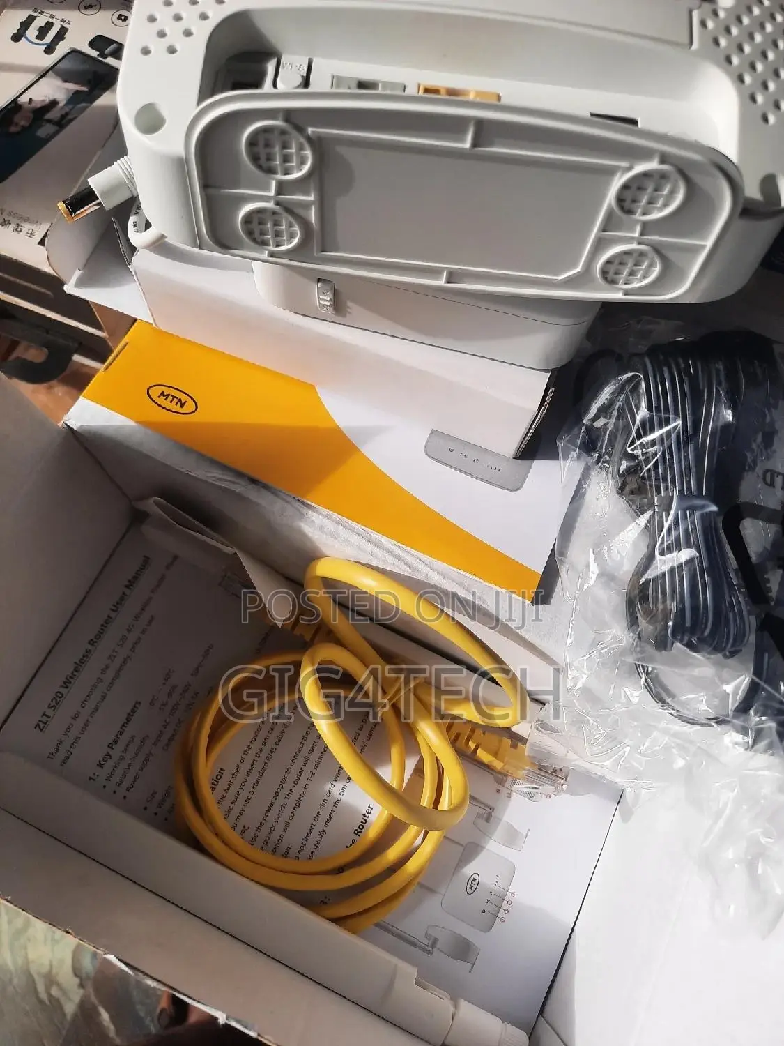 MTN Broadband 4g Router ZLT S20 With Powerbank