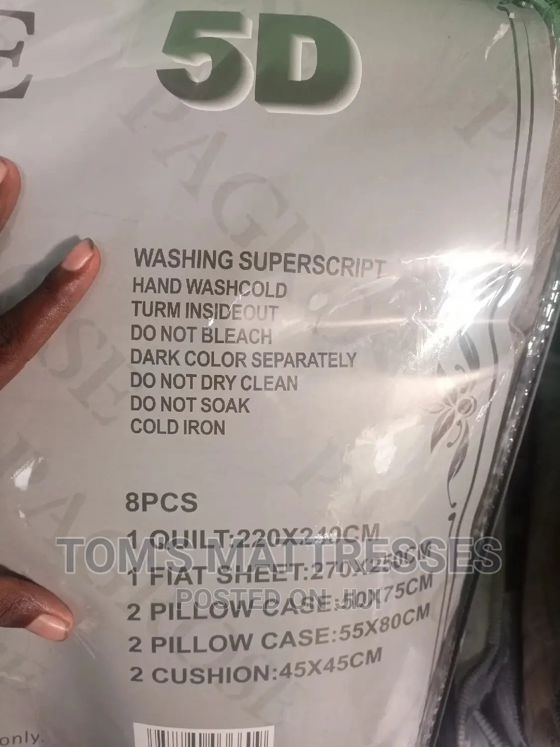 8 Pieces Duvets Cover Set For Sale