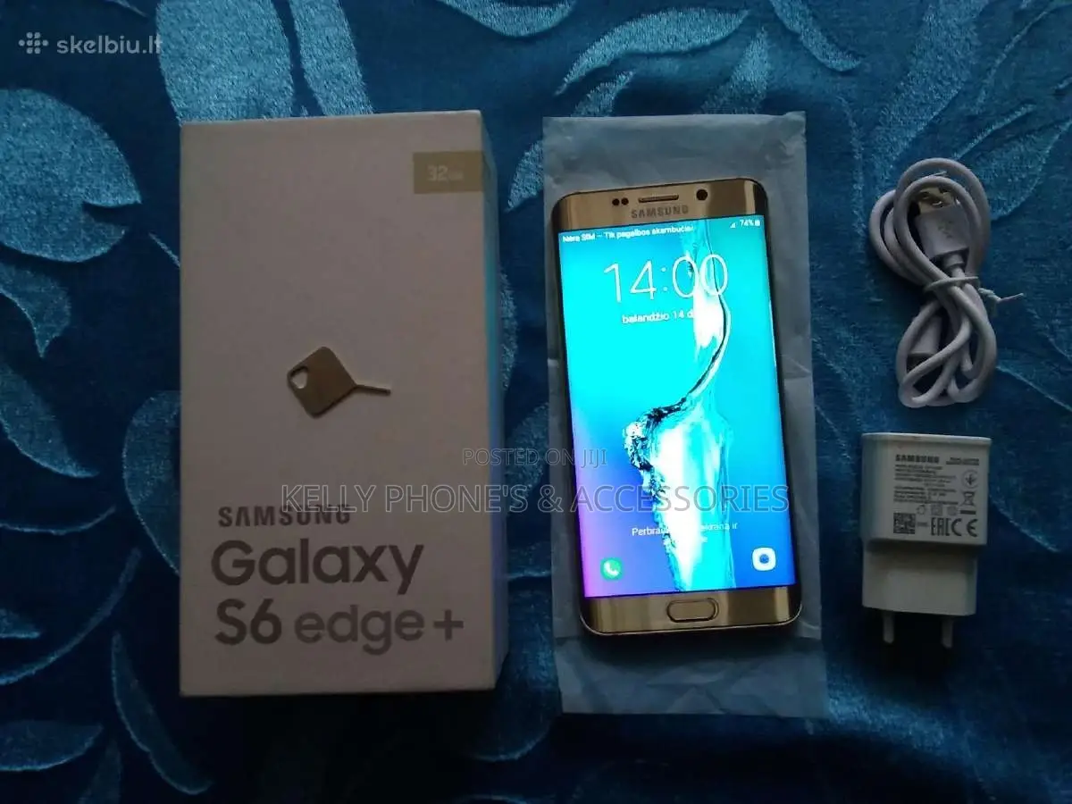 New Samsung Galaxy S6 Edge Plus Duos 32 GB Gold
