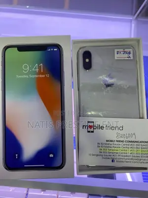 New Apple iPhone X 256 GB White