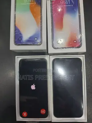 New Apple iPhone X 256 GB Black