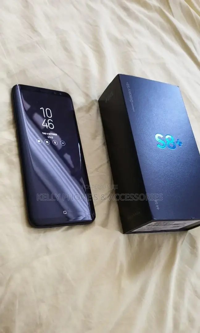 New Samsung Galaxy S8 Plus 64 GB Black