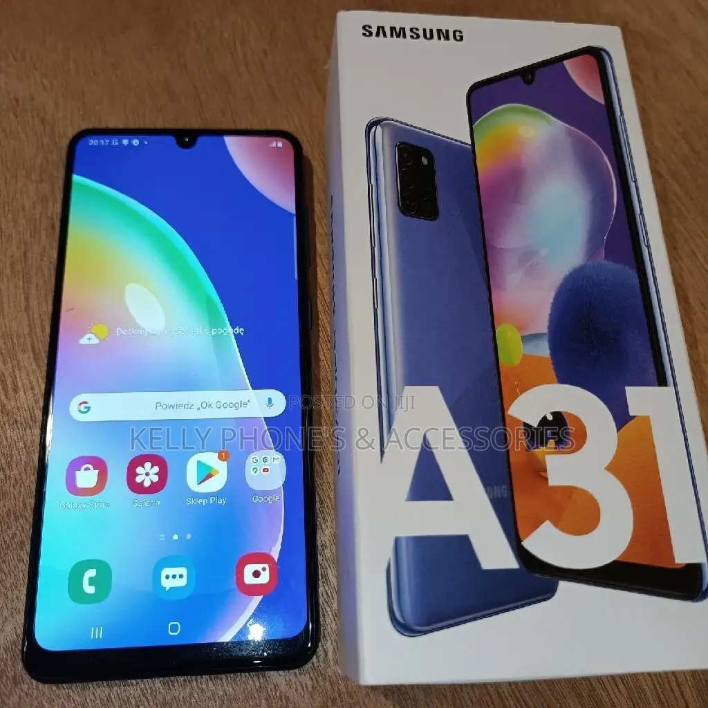 New Samsung Galaxy A31 128 GB Black