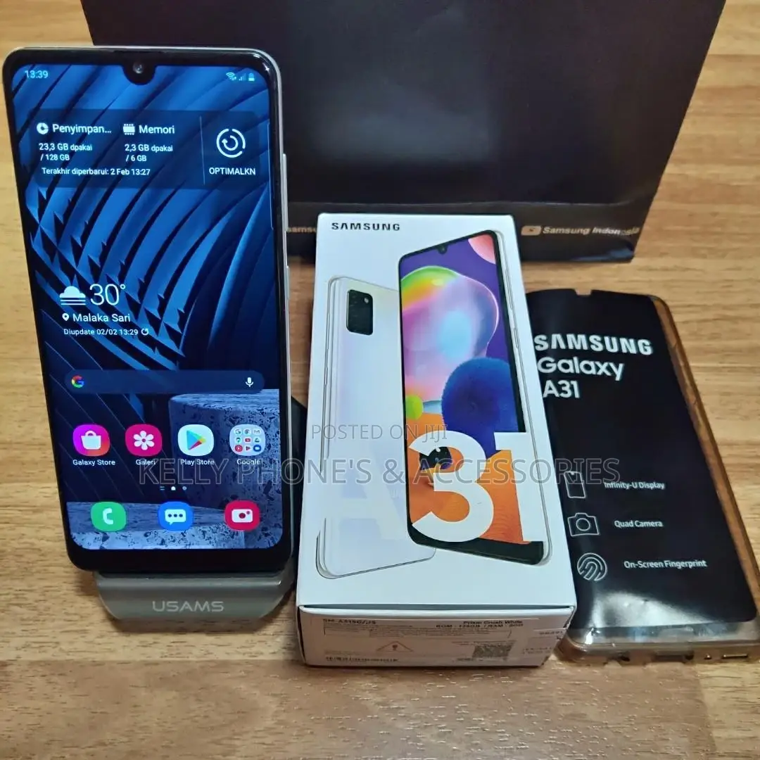 New Samsung Galaxy A31 64 GB Black