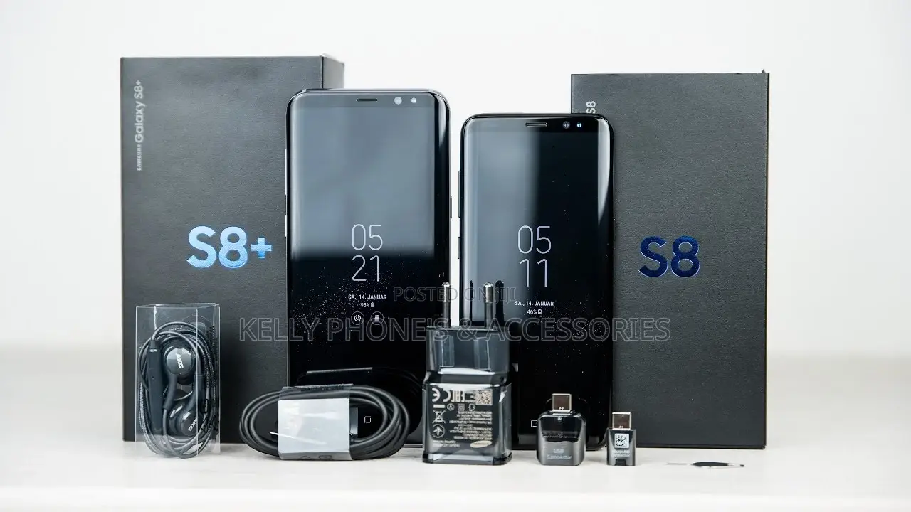 New Samsung Galaxy S8 Plus 64 GB Black