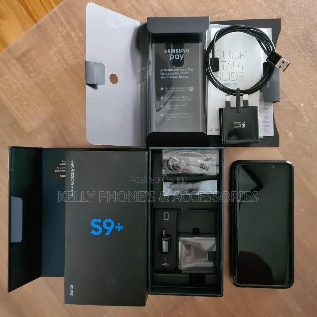 New Samsung Galaxy S9 64 GB Black