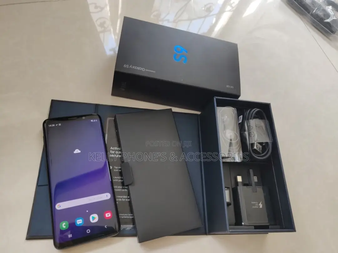 New Samsung Galaxy S9 64 GB Black