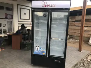 The Best Pearl 568liters Double Door Display Fridge PVC-74