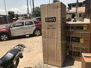 Currently Available Chiq CHBM-380W Bottom Freezer Fridge