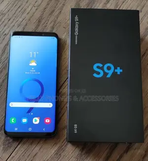 New Samsung Galaxy S9 Plus 64 GB Black