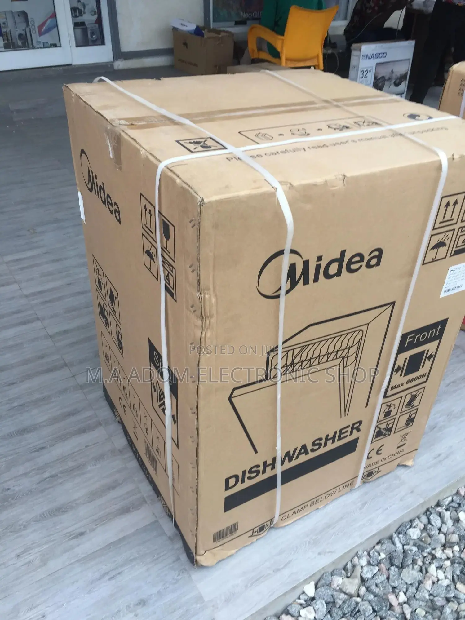 Currently Available Midea 12 Plates Dishwasher [WQP12-7713E]