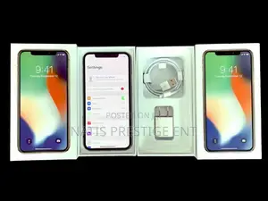 New Apple iPhone X 256 GB Black