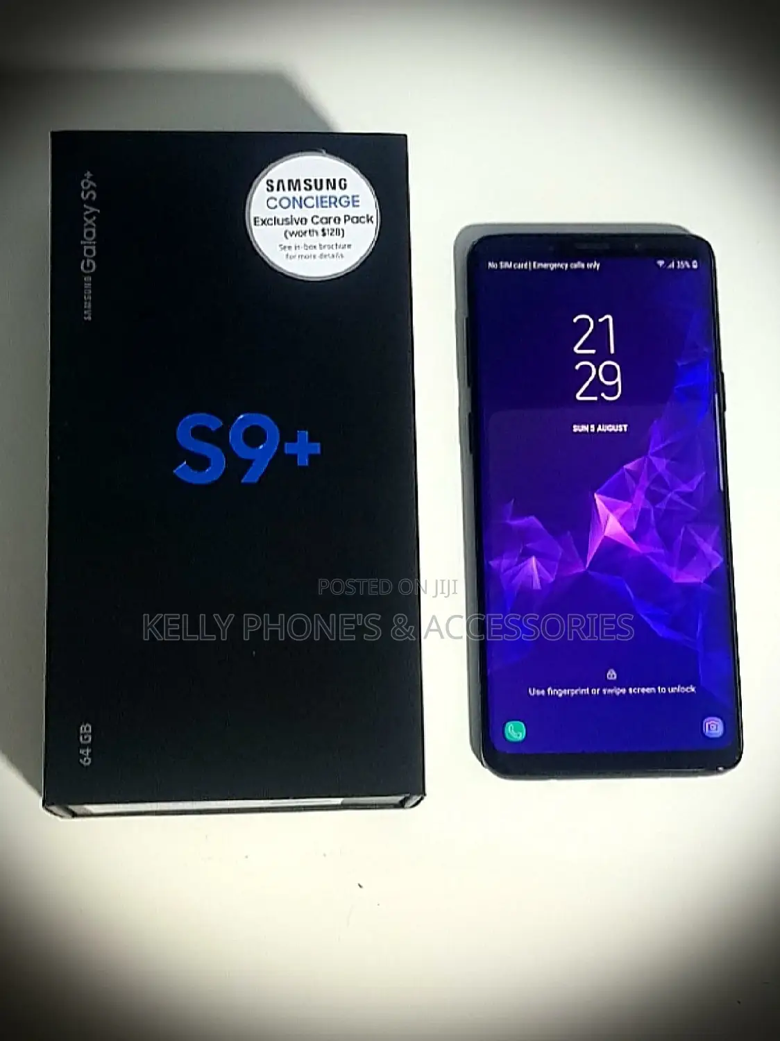 New Samsung Galaxy S9 64 GB Black