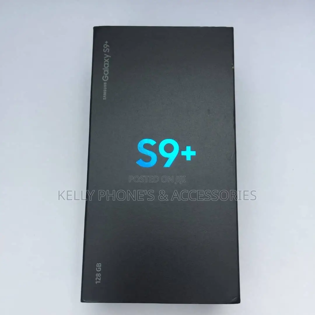 New Samsung Galaxy S9 Plus 128 GB Black