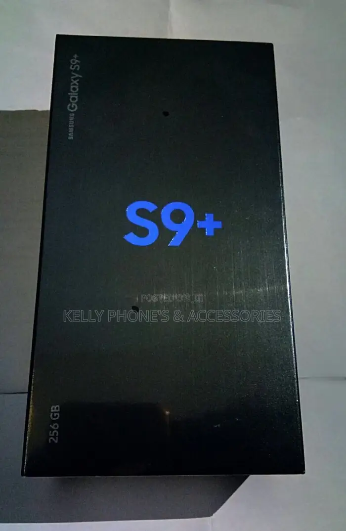 New Samsung Galaxy S9 Plus 128 GB Black