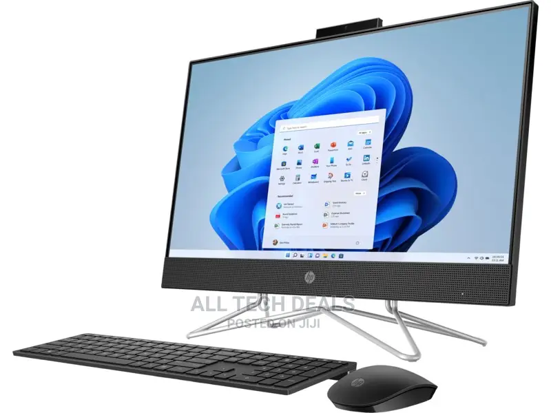 New Desktop Computer HP AiO 22 8GB AMD Ryzen 3 HDD 1T