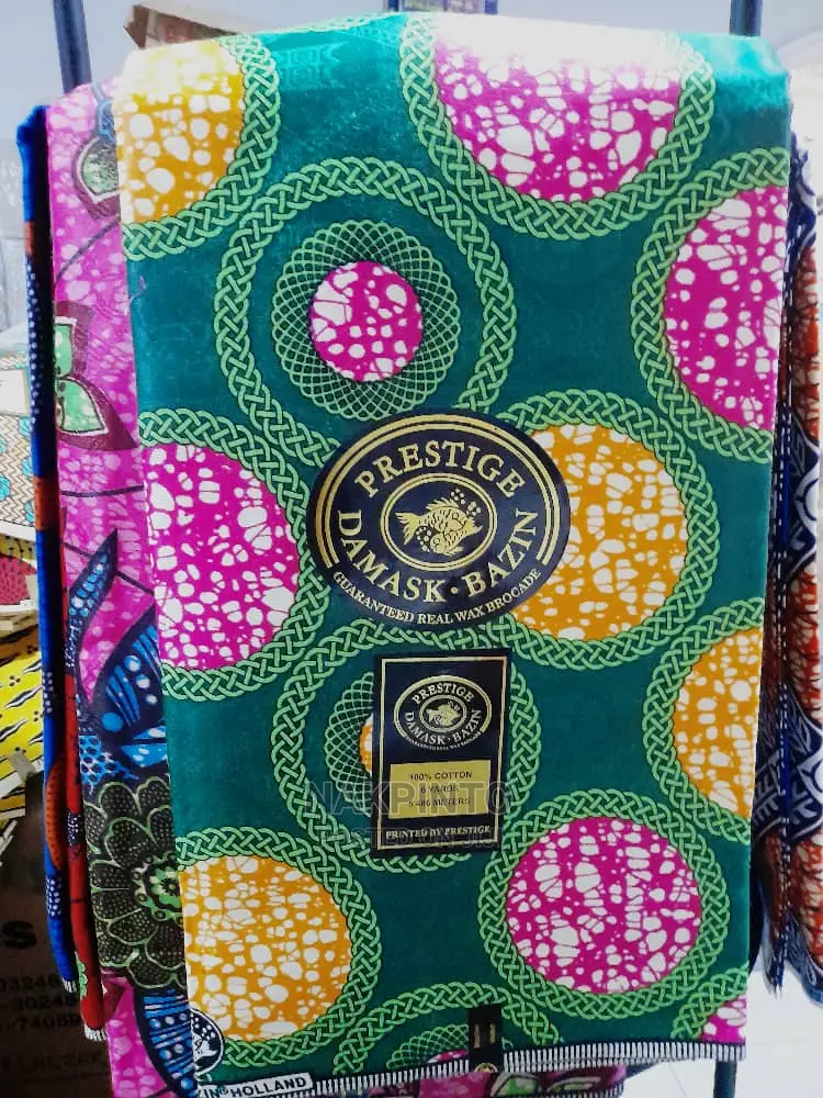 Bazin. Prestige Damask Bazin. 100% Cotton