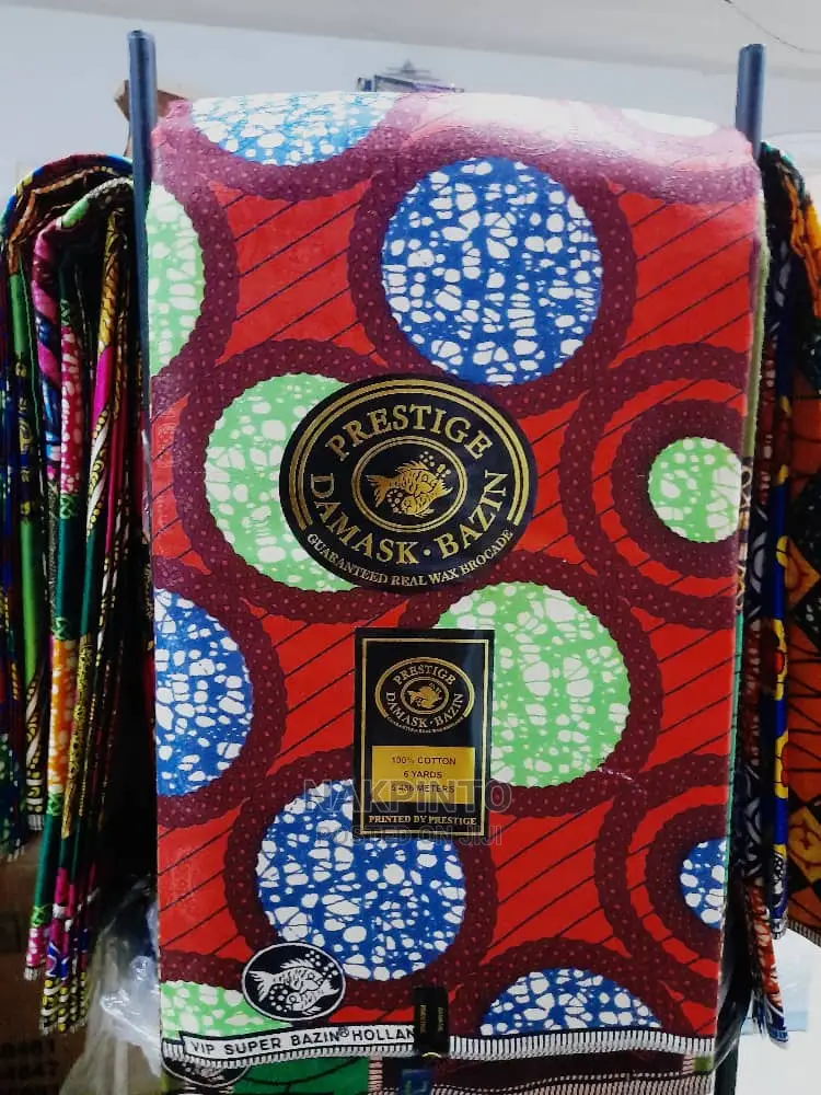 Bazin. Prestige Damask Bazin. 100% Cotton