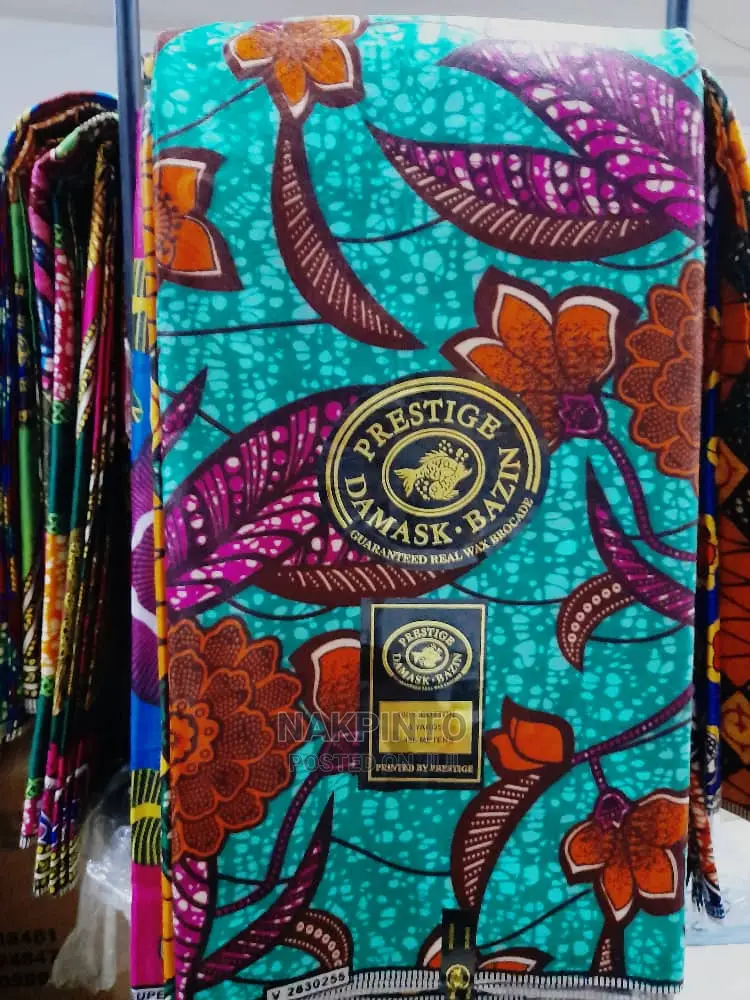 Bazin. Prestige Damask Bazin. 100% Cotton