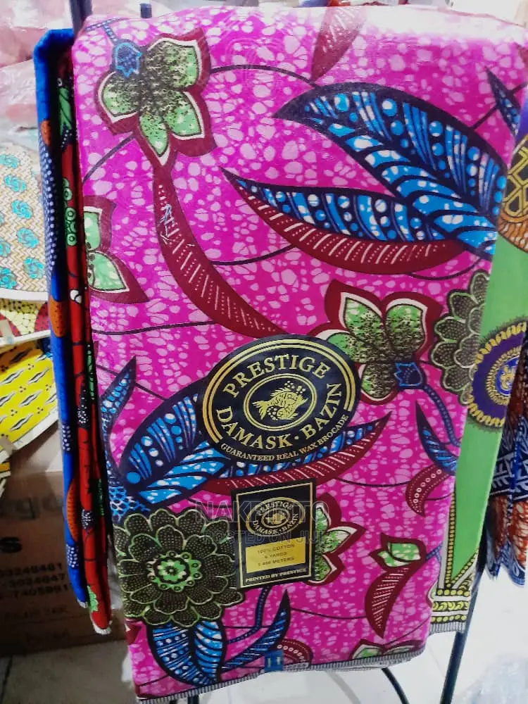 Bazin. Prestige Damask Bazin. 100% Cotton