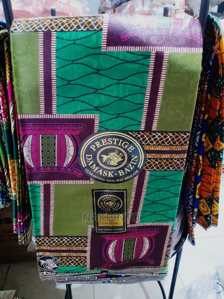 Bazin. Prestige Damask Bazin. 100% Cotton