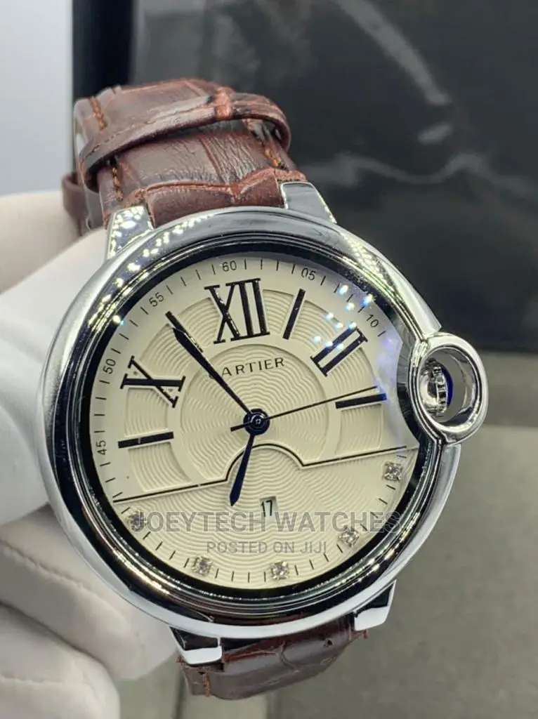 Cartier Leather Watch