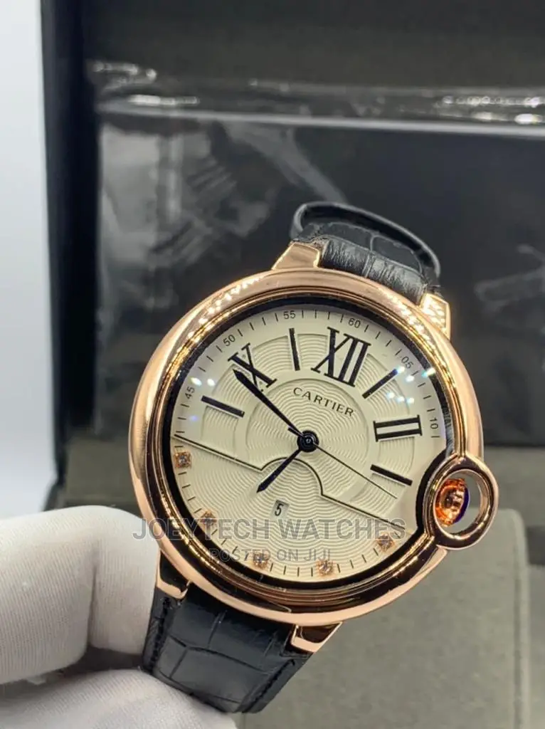 Cartier Leather Watch