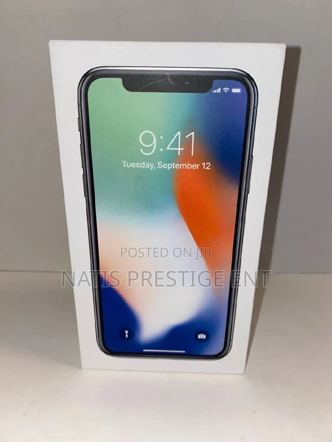 New Apple iPhone X 64 GB Black