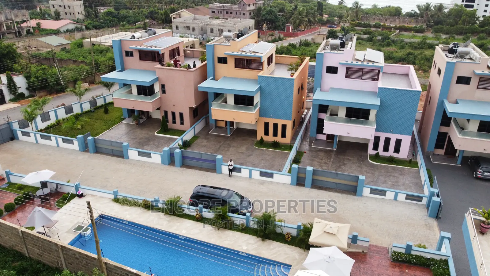 Furnished 4bdrm Townhouse/Terrace in Encore Properties, Weija for Sale