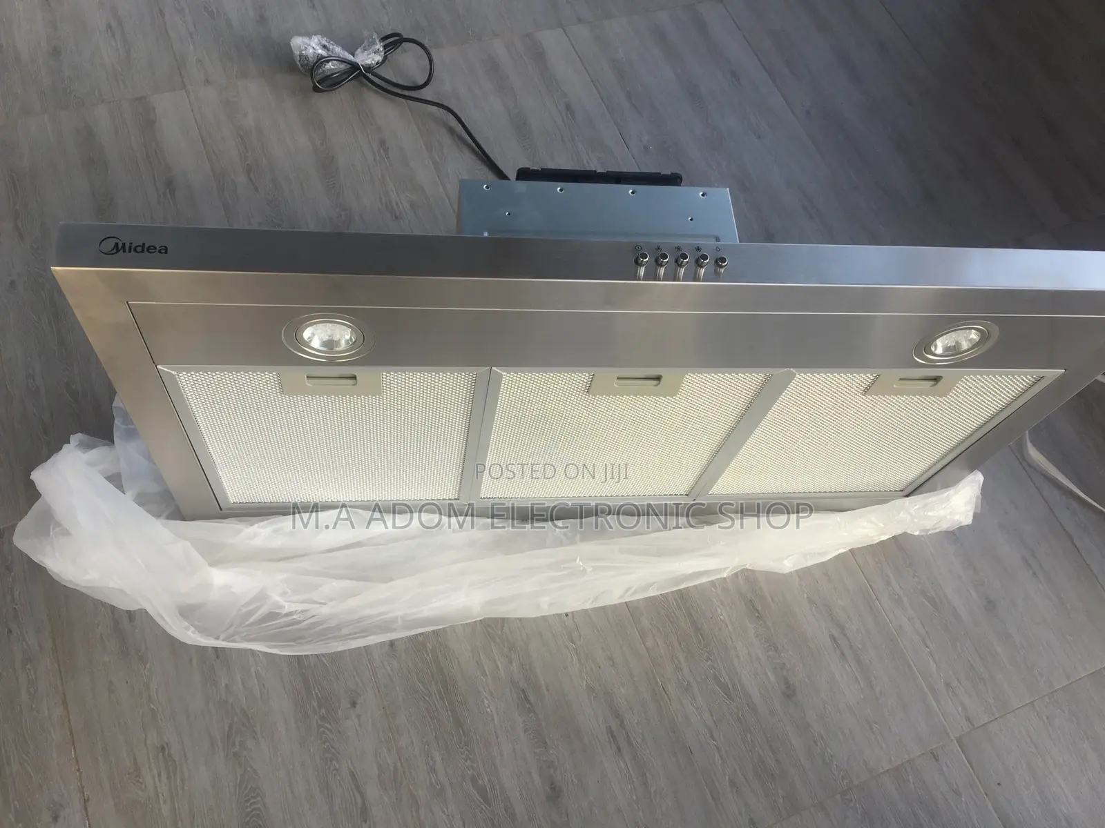 Secure Midea 90cm T-Shape Rangehood 90M21