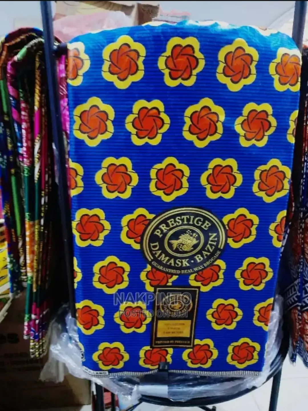 Bazin. Prestige Damask Bazin. 100% Cotton