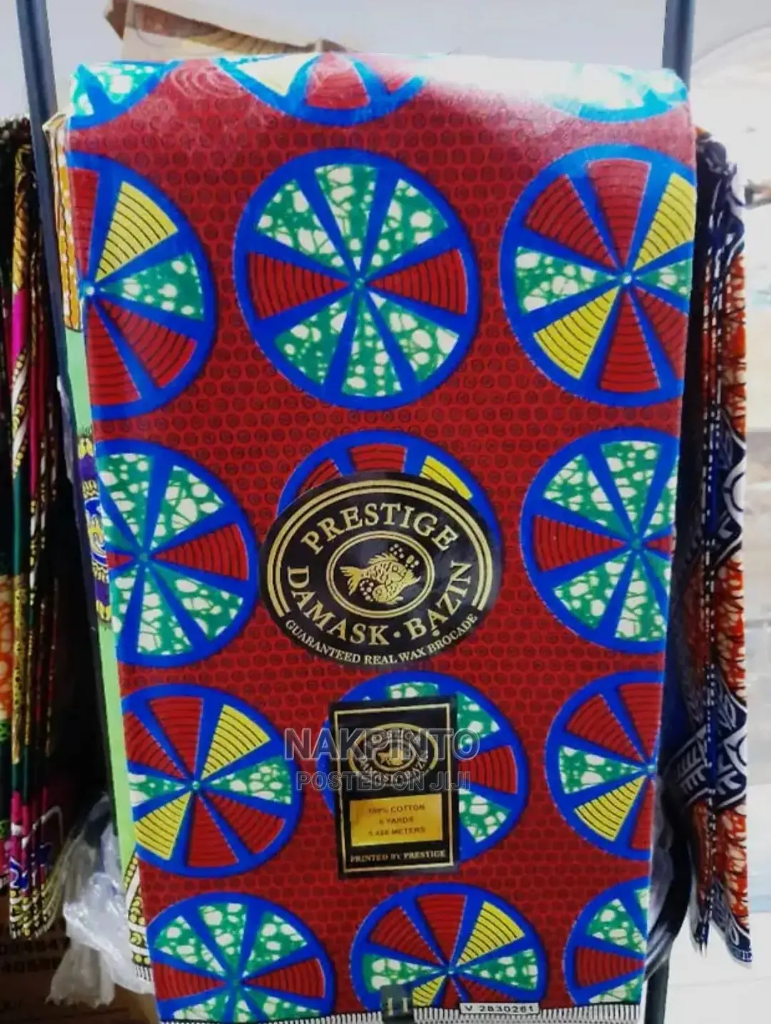 Bazin. Prestige Damask Bazin. 100% Cotton