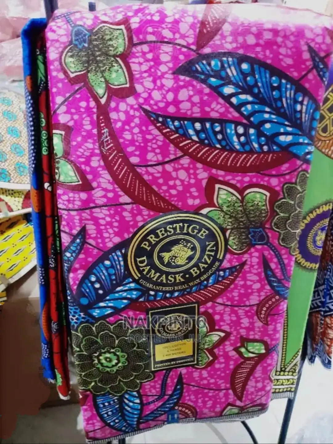 Bazin. Prestige Damask Bazin. 100% Cotton