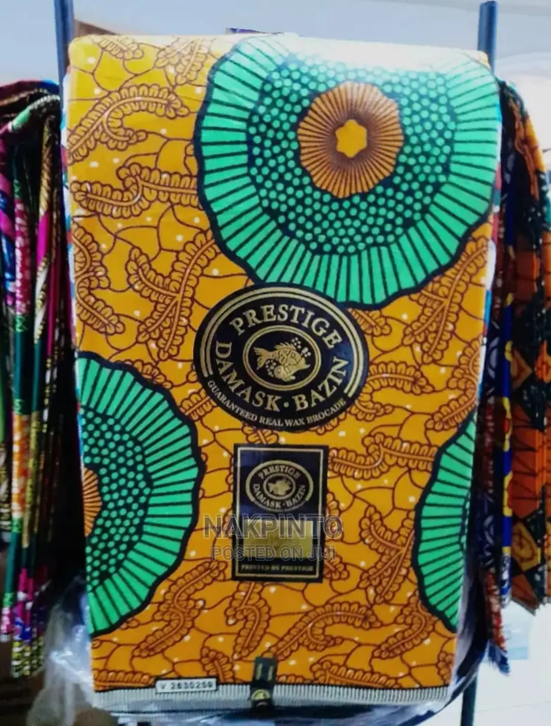 Bazin. Prestige Damask Bazin. 100% Cotton