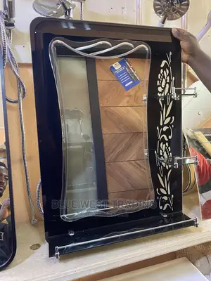 Mirror With Shelves