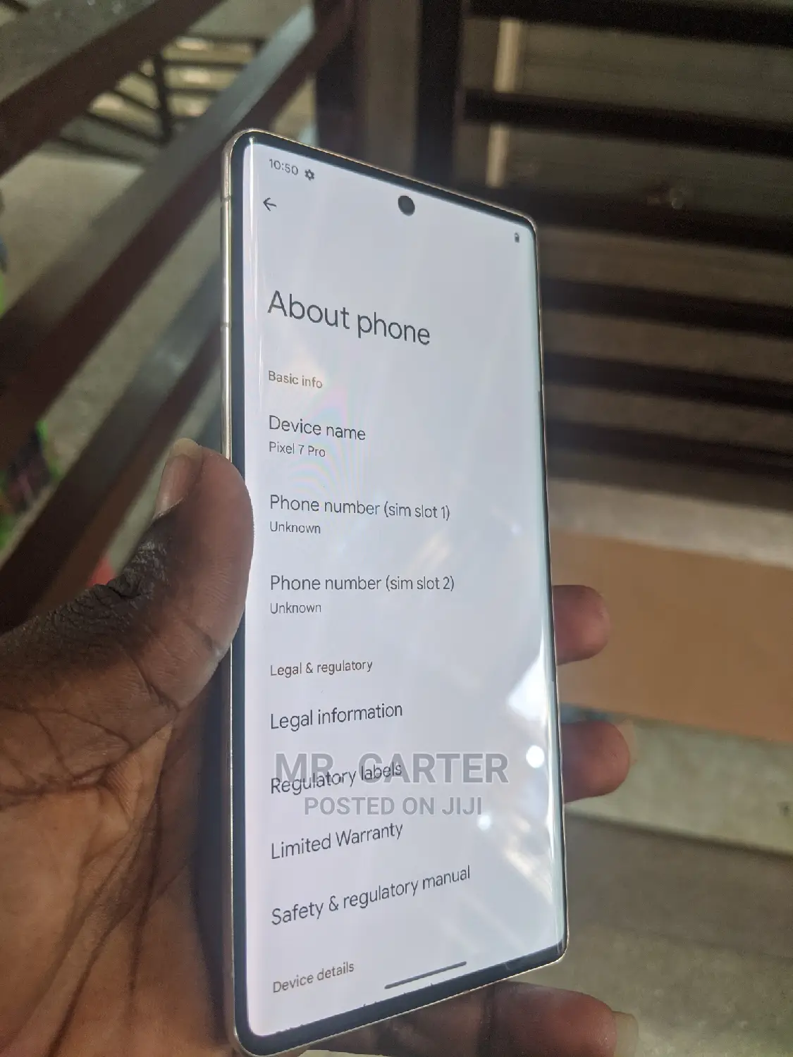 New Google Pixel 7 Pro 256 GB Black
