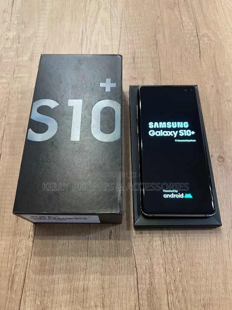 New Samsung Galaxy S10 Plus 128 GB Black