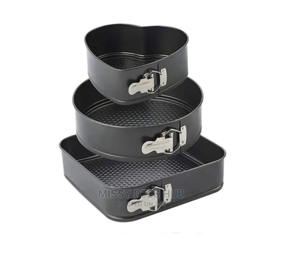 3pcs Non-Stick Cake Pan