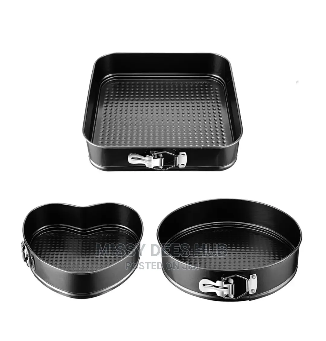 3pcs Non-Stick Cake Pan