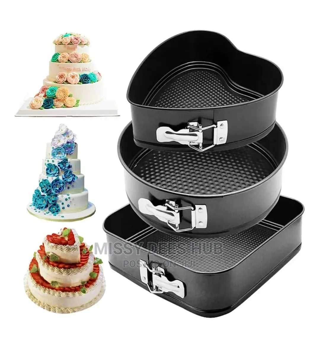 3pcs Non-Stick Cake Pan