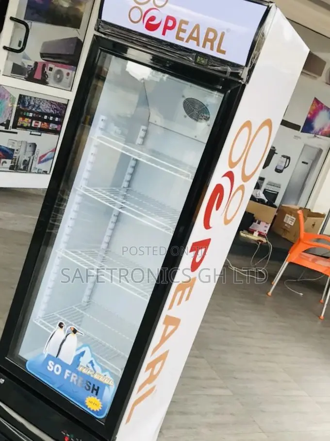 Pearl PVC46 , 318 Litres Single Door Display Fridge