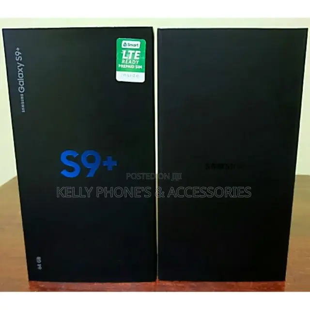 New Samsung Galaxy S9 64 GB Black